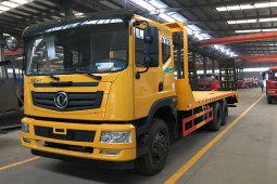 國五新款東風特商后八輪平板